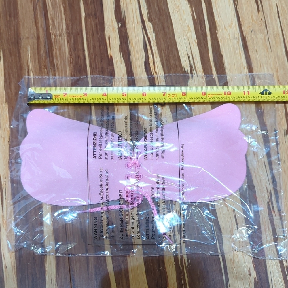 LAST CHANCE-MAKE OFFER Pink Adhesive Bra